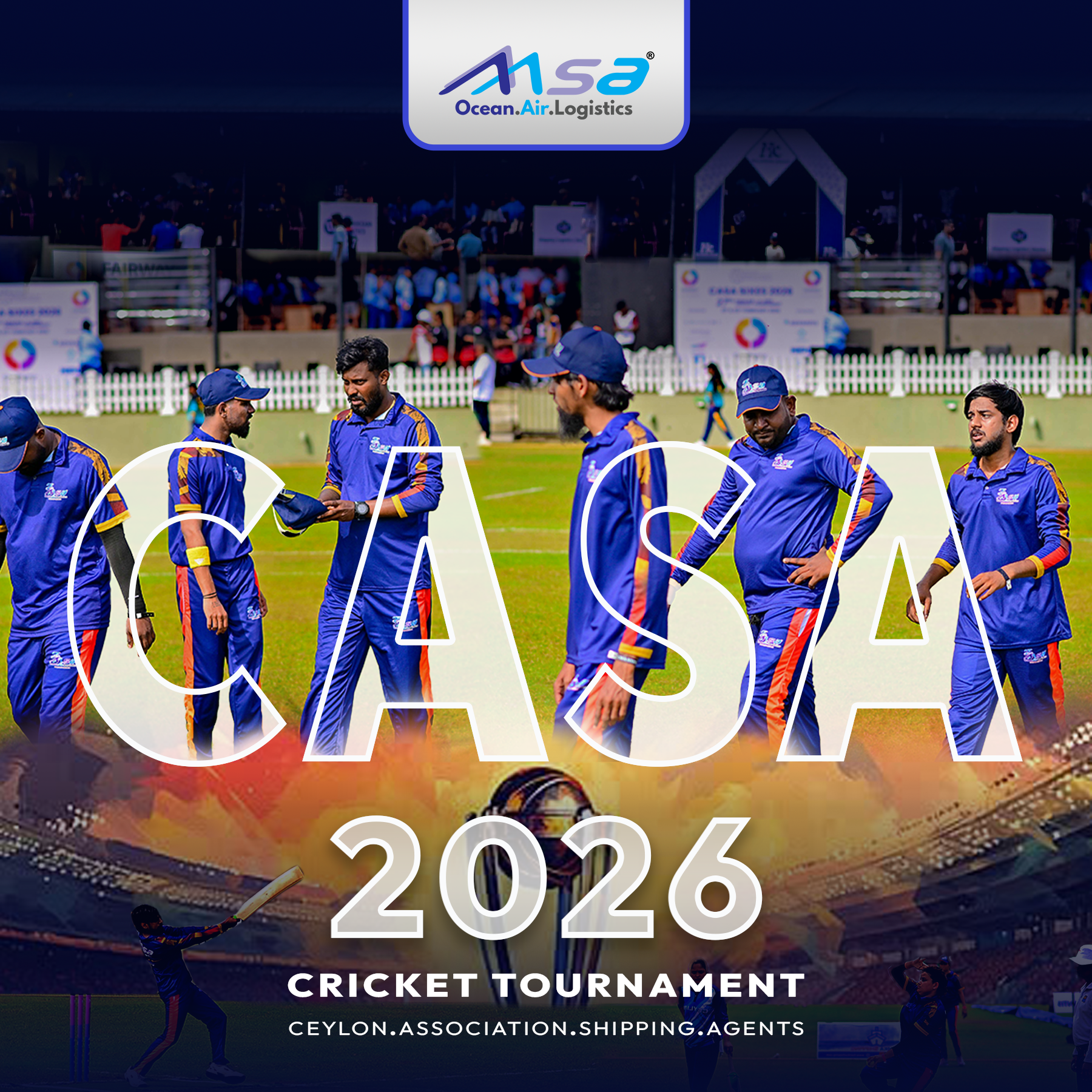 CASA 2026 Cricket Tournament – Team photo